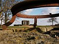 Mai 2013: Die Hünenborg auf dem Thieberg in Rheine Wadelheim.