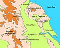 Image 24The natural sub-regions of Yorkshire (from History of Yorkshire)