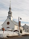 L'église Notre-Dame-de-Lorette de Wendake.