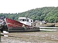 Le cimetière de bateaux de Kerhervy.