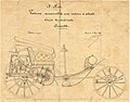 1896 - A. C. Krebs car patent drawing FR256344.