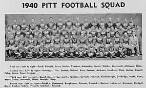 1940 Pitt football squad