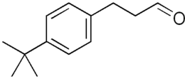 Formula di struttura del Bourgeonal