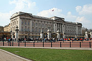 Palácio de Buckingham, residência do rei do Reino Unido