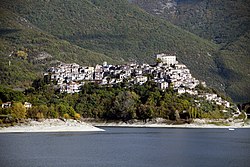 View of Castel di Tora