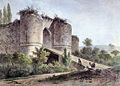 Château de la Royère, engraving ca. 1810 by J B de Jonghe