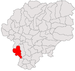 Chiochiș – Mappa