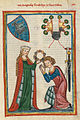 Image 38The Codex Manesse, a German book from the Middle Ages (from History of books)