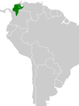 Distribución geográfica del trepatroncos barrado oriental.