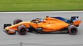 Fernando Alonso pilotando a McLaren MCL33 no Grande Prêmio da Áustria de 2018.