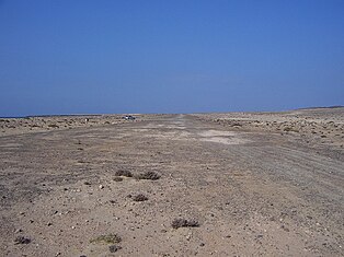 Winter Airfield airstrip.