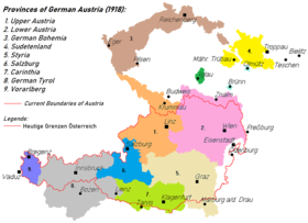 Localização de Austria