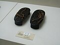 Black lacquered clogs from the tomb of Zhu Ran.