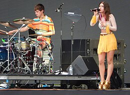 Holychild performing at Lollapalooza 2015