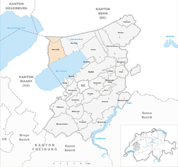 Haut-Vully – Mappa