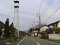 旧甲州街道犬目宿付近（山梨県）