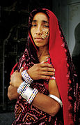 A woman in Bundi, Rajasthan