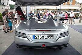 Arrière de la Mercedes-Benz SLR Stirling Moss