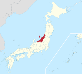 Niigata Prefecture in Japan