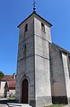 Le clocher de l'église.