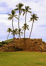 1964 reconstruction of the old fort[26]