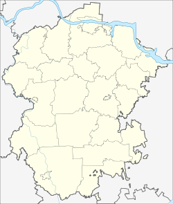 Cheboksary is located in Chuvash Republic