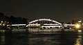 Passerelle Debilly at night