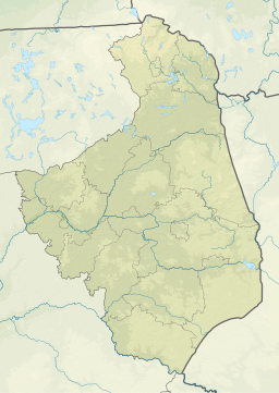 Hańcza is located in Podlaskie Voivodeship