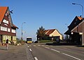 Postauto auf dem Kaienpass