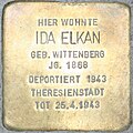 Ida Elkan geb. Wittenberg