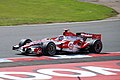 Takuma Sato driving the SA07 at the 2007 British Grand Prix.