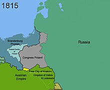 Territorial changes of Poland 1815