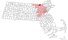 Tyngsborough – Mappa