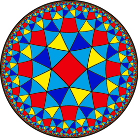 Snub order-8 triangular tiling