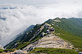 空木岳・空木駒峰ヒュッテ付近（長野県）