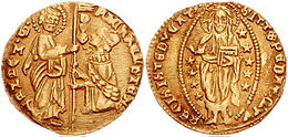 Ducat d'or (avers et revers)