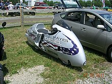 Fred Hayes Diesel Streamlined Motorcycle