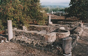 Une partie de la Villa del Mitra.