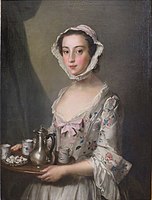 Girl with a Tray, late 1740s, Hermitage Museum, Saint Petersburg