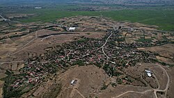 Air view of the village