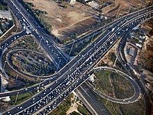 המחלף לכיוון דרום-מזרח