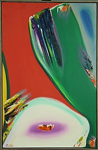 Scherzo, 40" × 26", oil on canvas, c1970s
