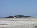Twin Otter landing at Barra Airport
