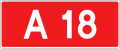 Autostrada A18 shield}}