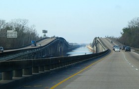 Le pont d'Atchafalaya Basin