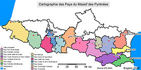 Localisation de Pays de la haute vallée de l'Aude