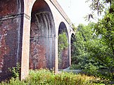 Seven Arches railway viaduct in Cheadle Hulme