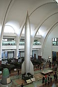 A Dongfeng 1 (SS-2) missile seen from the balcony