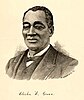 Elisha Winfield Green, sketch of black man in a suit