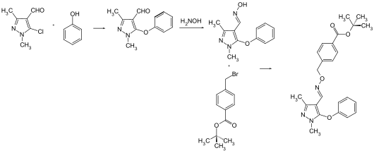 Synthese von Fenpyroximat